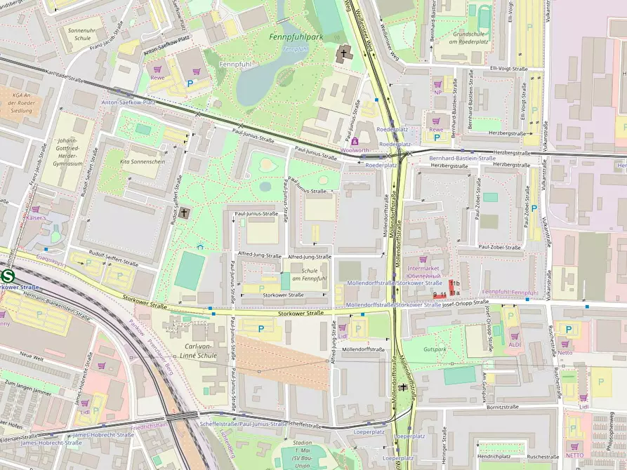 Immagine 7 di Appartamento in affitto  in Josef-Orlopp-Straße a Berlin