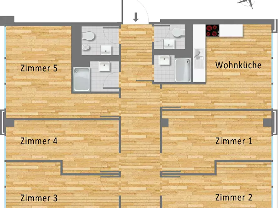Immagine 2 di Camera in affitto  in Fritz-Erler-Straße a München