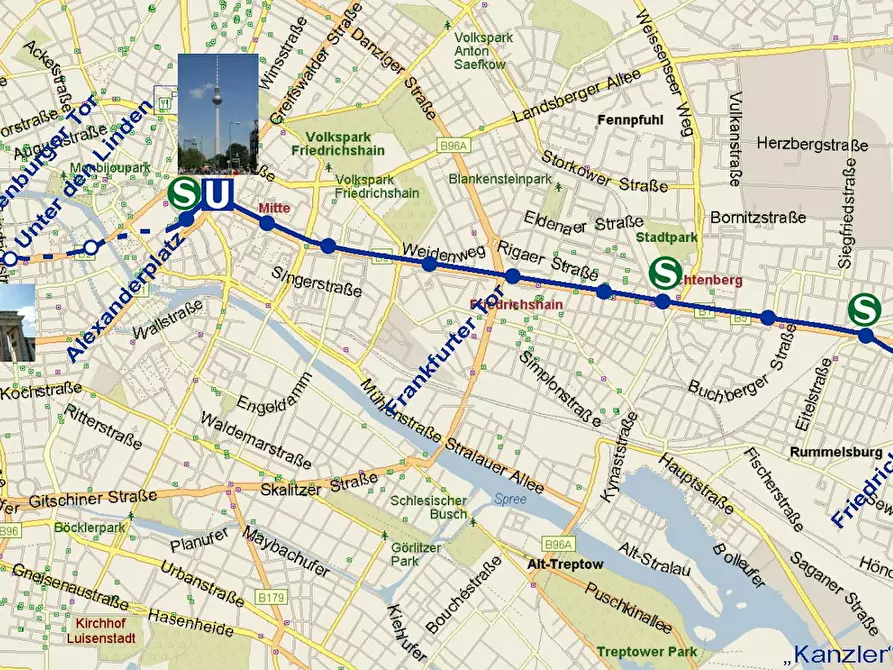 Immagine 6 di Appartamento in affitto  in Moldaustraße a Berlin