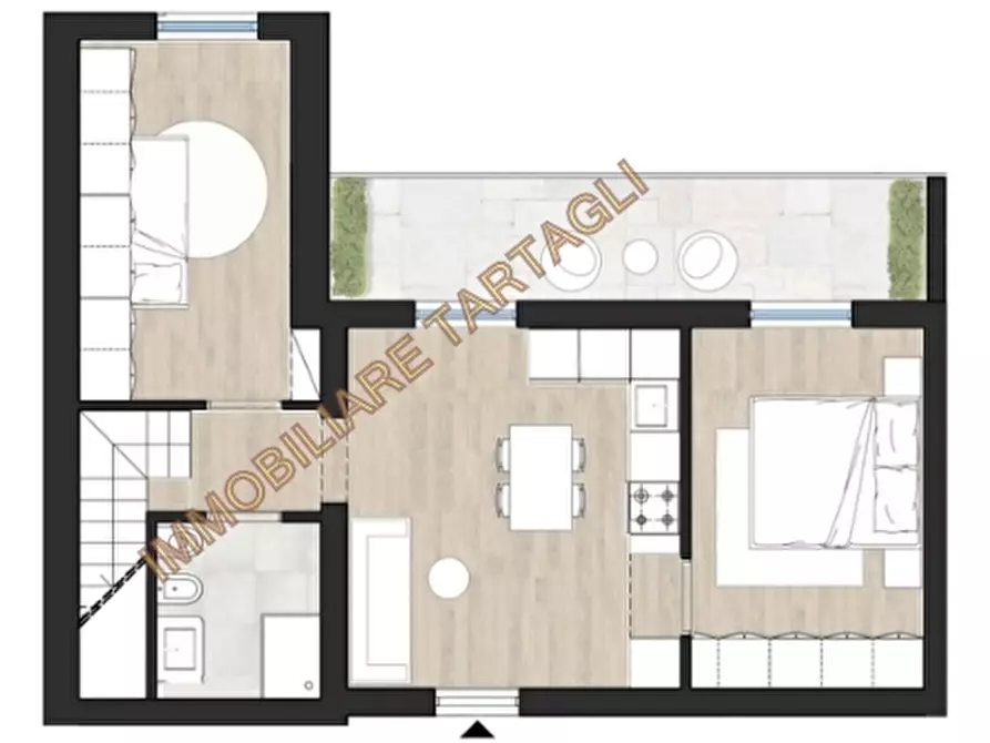 Immagine 3 di Appartamento in vendita  a Firenze