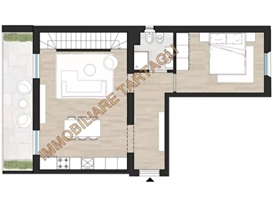 Immagine 4 di Appartamento in vendita  a Firenze