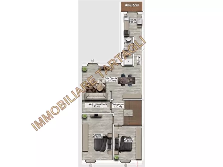 Immagine 1 di Appartamento in vendita  a Firenze