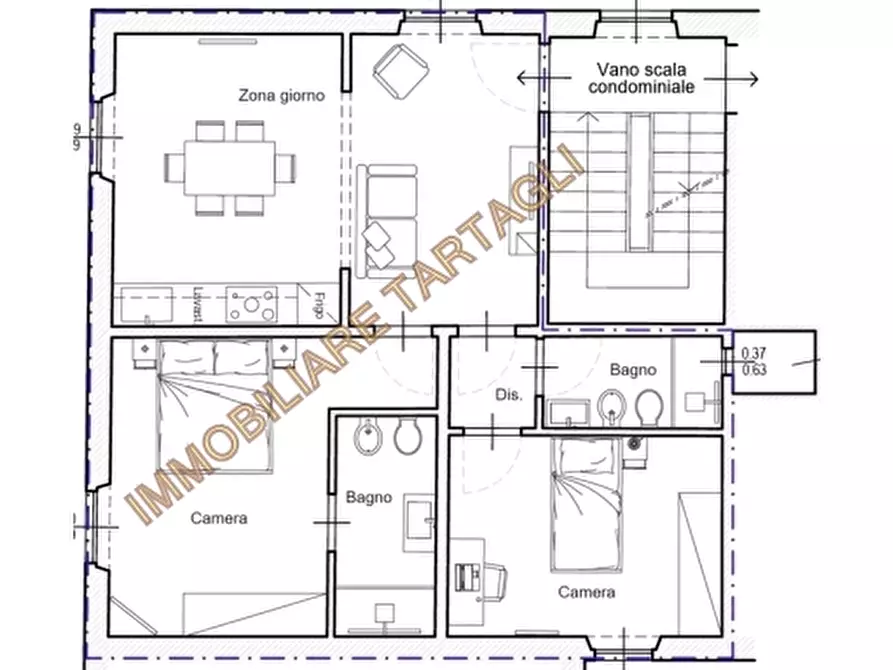 Immagine 14 di Appartamento in vendita  a Firenze