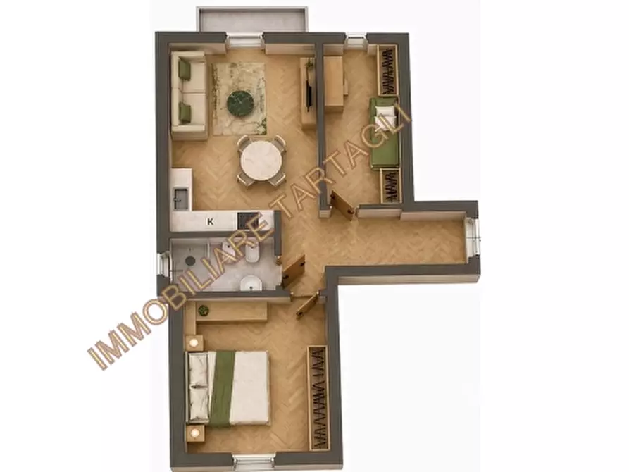 Immagine 4 di Appartamento in vendita  a Firenze