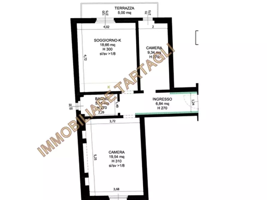 Immagine 5 di Appartamento in vendita  a Firenze