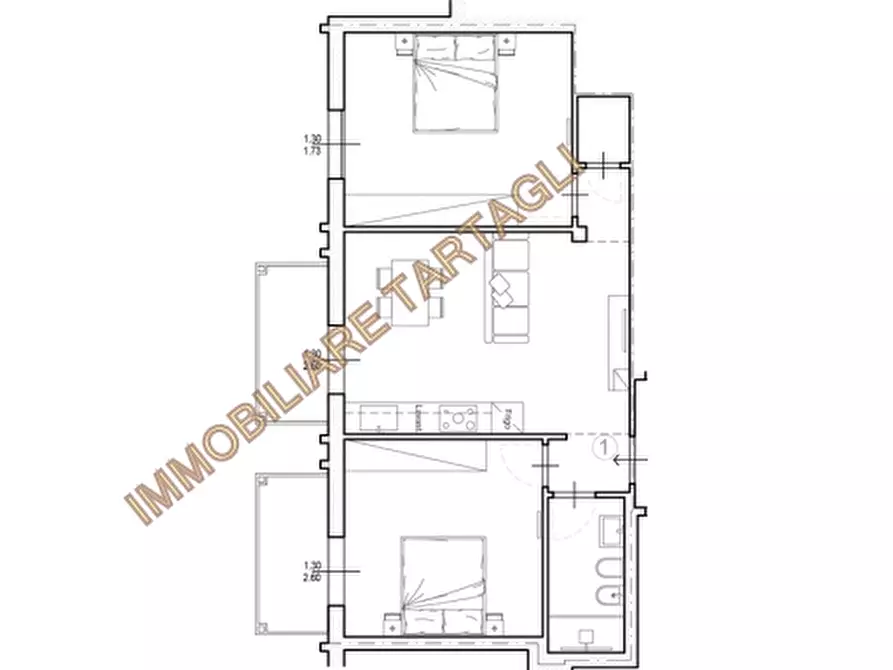 Immagine 1 di Appartamento in vendita  a Firenze