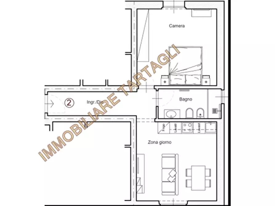 Immagine 1 di Appartamento in vendita  a Firenze