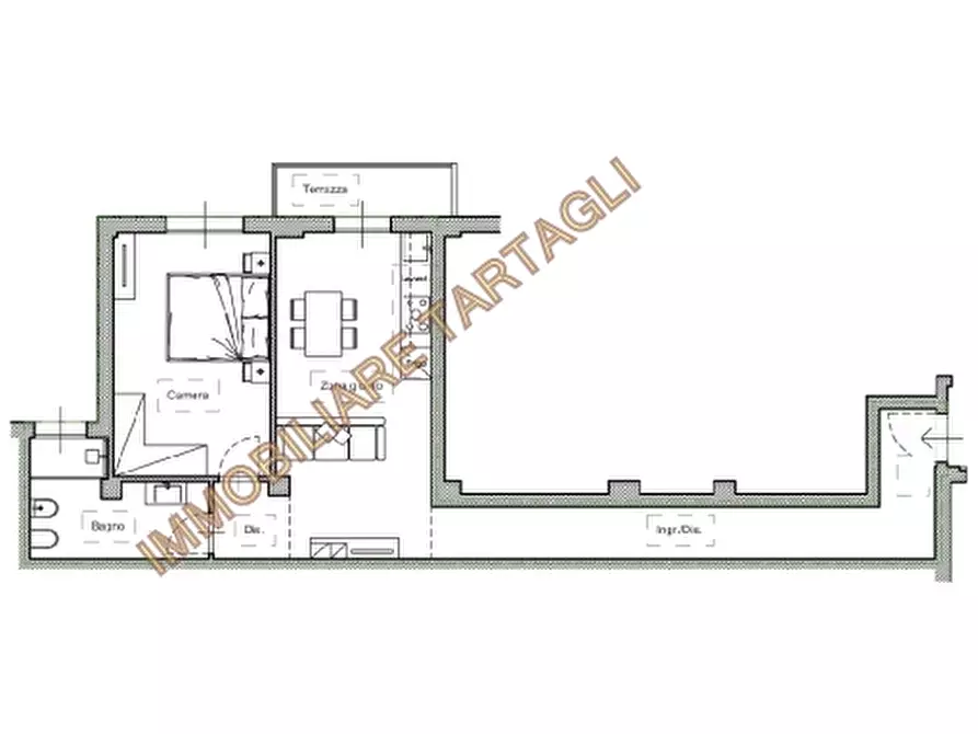 Immagine 1 di Appartamento in vendita  a Firenze