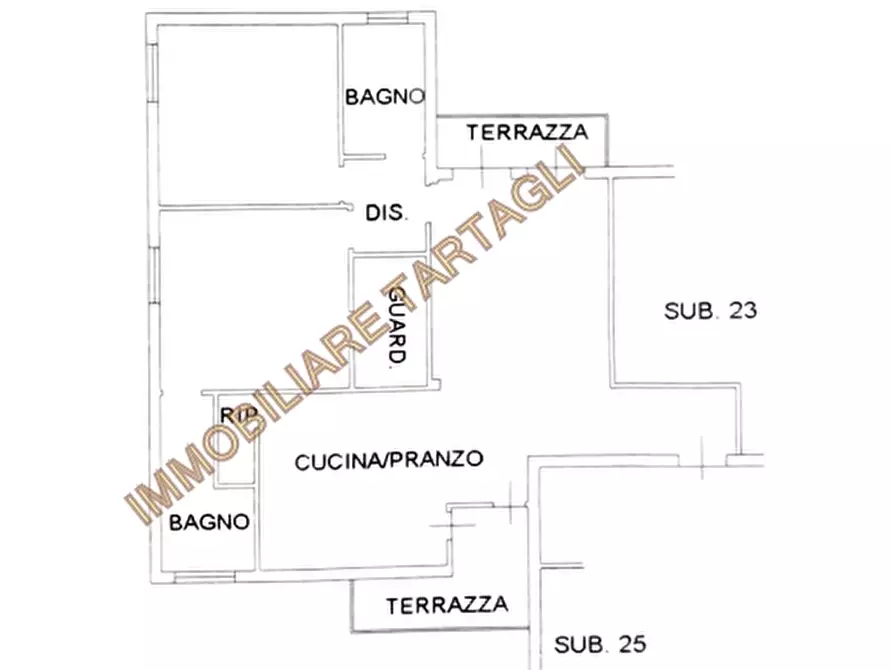 Immagine 12 di Appartamento in vendita  a Reggello