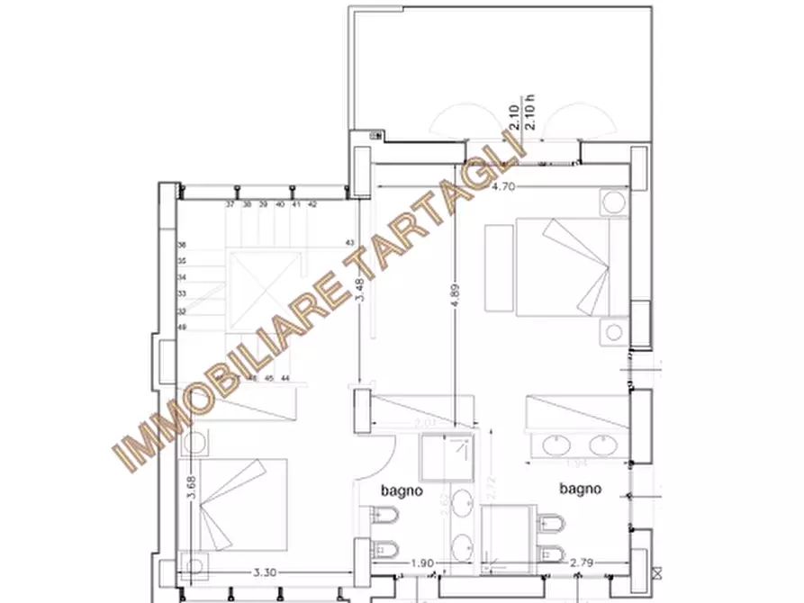 Immagine 2 di Villa in vendita  a Firenze