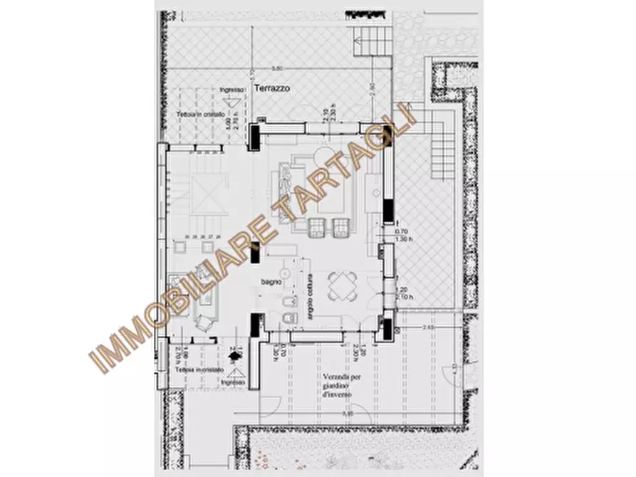 Immagine 4 di Villa in vendita  a Firenze