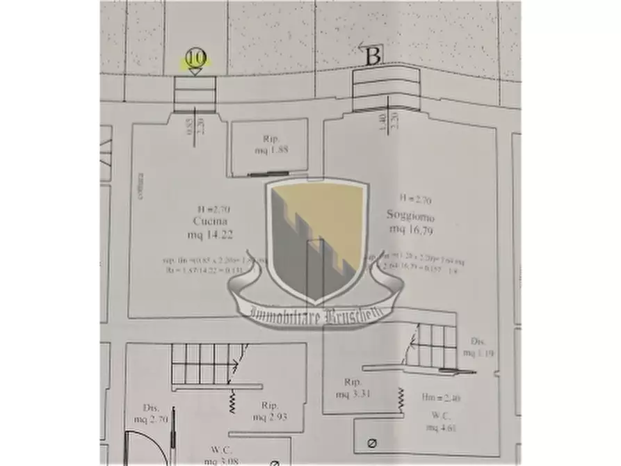 Immagine 9 di Villa in vendita  a Siena