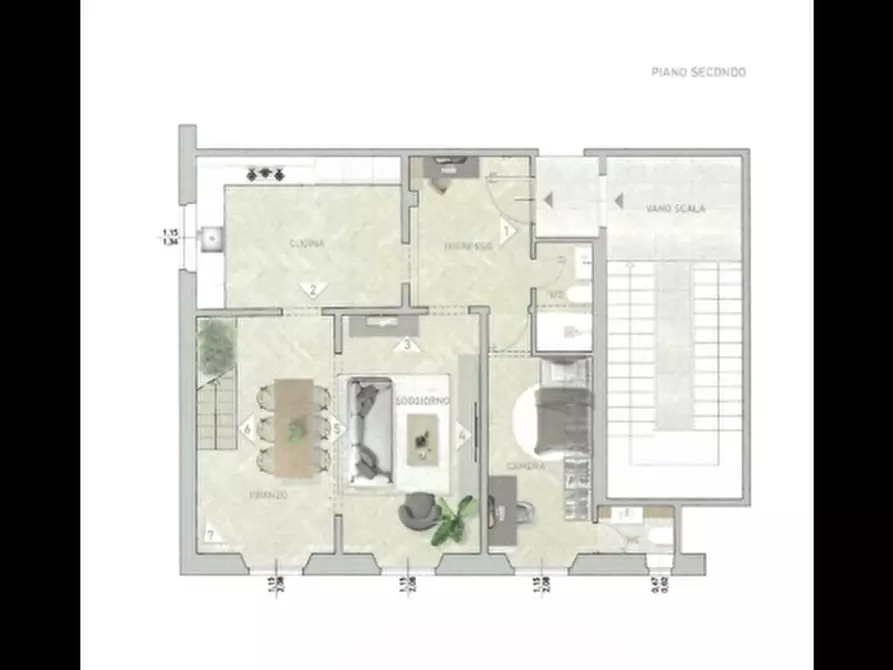 Immagine 22 di Appartamento in vendita  a Firenze