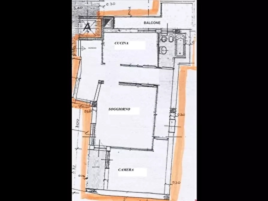 Immagine 22 di Appartamento in vendita  a Firenze