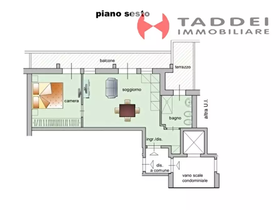 Immagine 1 di Appartamento in vendita  a Firenze