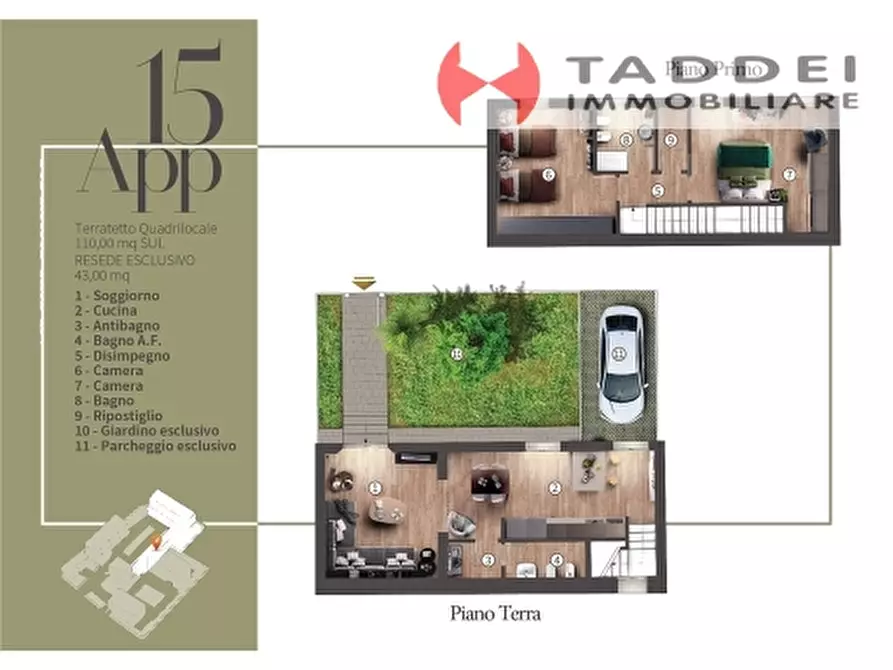 Immagine 1 di Villa in vendita  a Campi Bisenzio