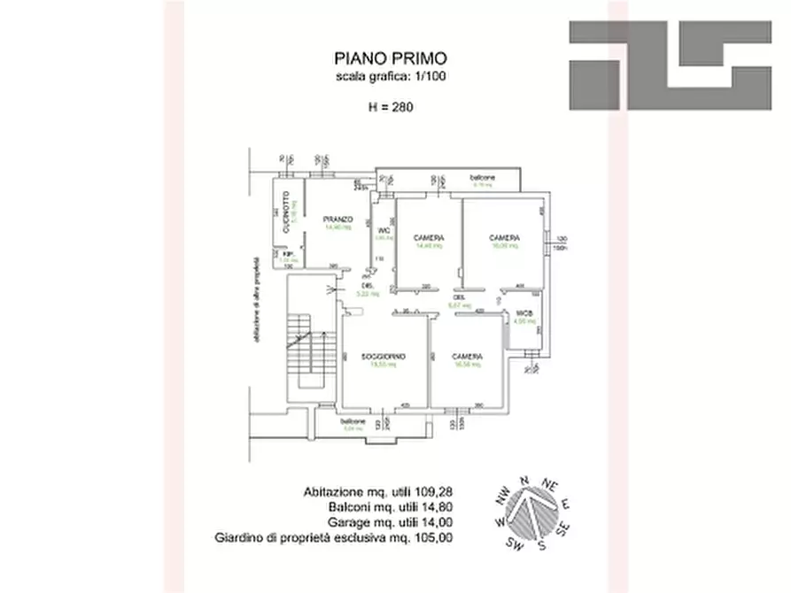 Immagine 20 di Appartamento in vendita  a Borgo San Lorenzo