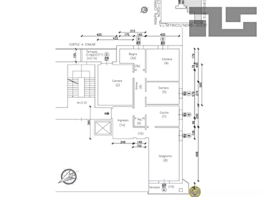 Immagine 15 di Appartamento in vendita  a Firenze