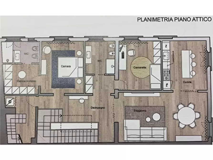 Immagine 1 di Appartamento in vendita  a San Miniato