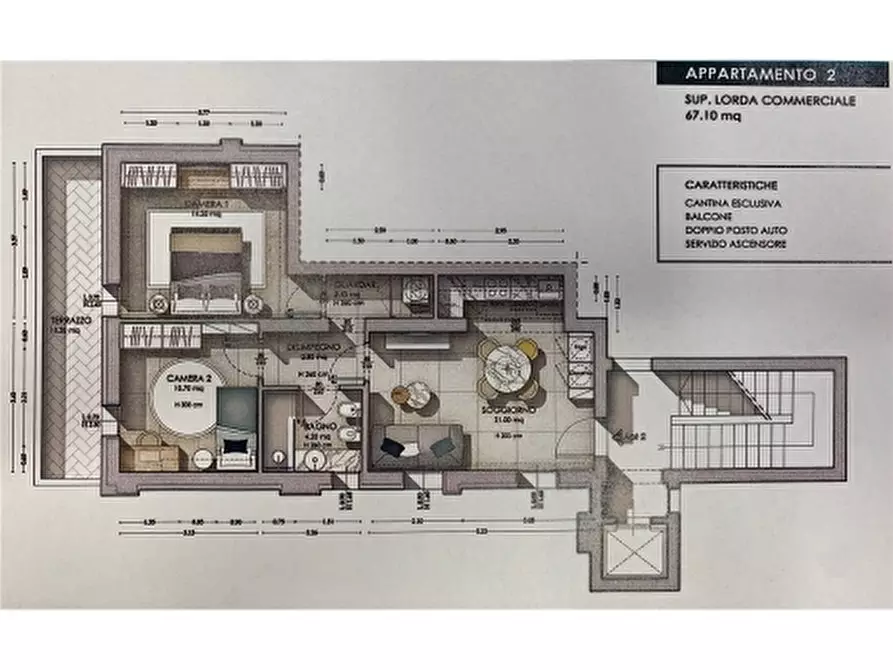 Immagine 1 di Appartamento in vendita  a San Miniato