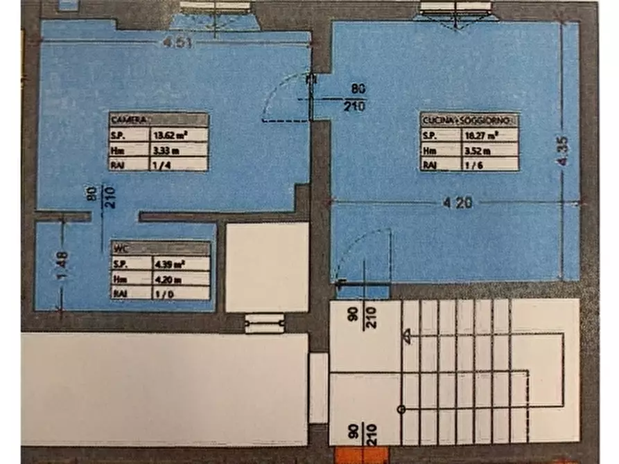 Immagine 1 di Appartamento in vendita  a Empoli