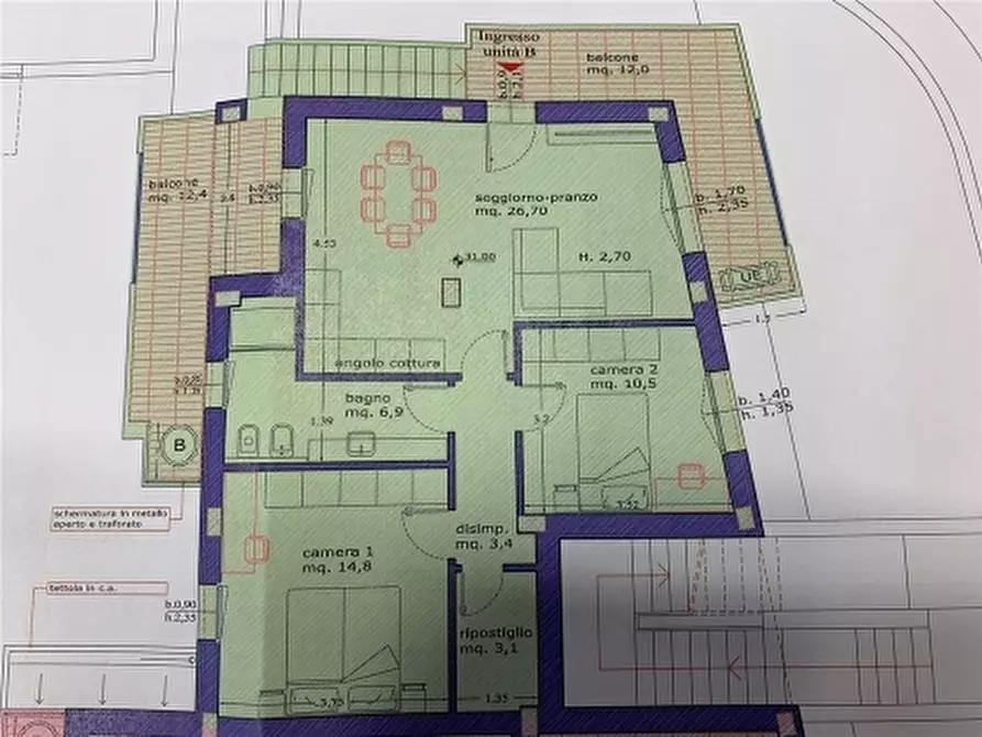 Immagine 1 di Appartamento in vendita  a Capraia E Limite