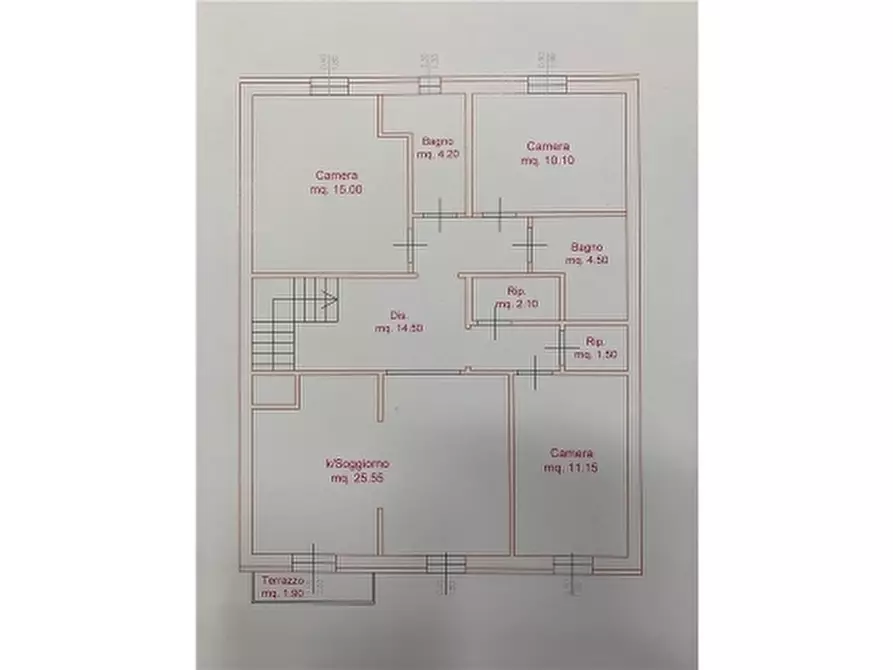 Immagine 1 di Appartamento in vendita  a Empoli