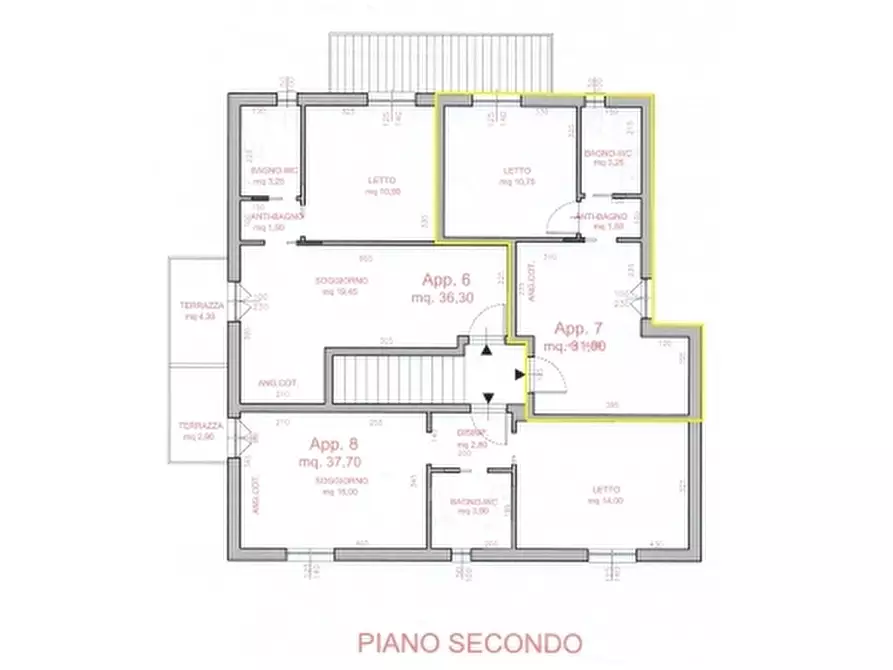 Immagine 5 di Appartamento in vendita  a Capraia E Limite