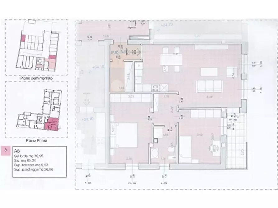 Immagine 9 di Appartamento in vendita  a Capraia E Limite