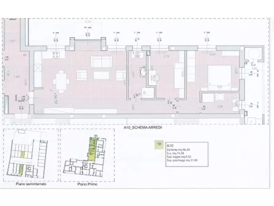 Immagine 9 di Appartamento in vendita  a Capraia E Limite