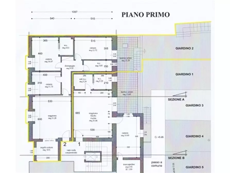 Immagine 1 di Appartamento in vendita  a Lastra A Signa