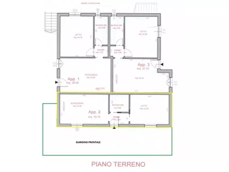 Immagine 1 di Appartamento in vendita  a Capraia E Limite