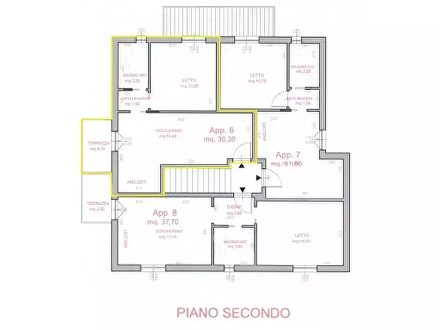 Immagine 1 di Appartamento in vendita  a Capraia E Limite