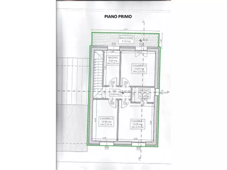 Immagine 10 di Villa in vendita  a Lastra A Signa