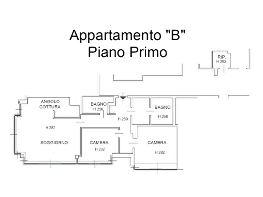 Immagine 1 di Appartamento in vendita  a Firenze