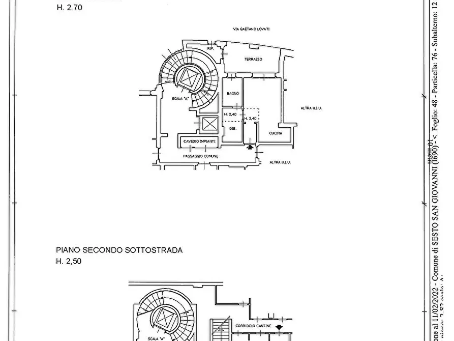 Immagine 22 di Appartamento in vendita  in VIA GAETANO LOVATI  11 a Sesto San Giovanni