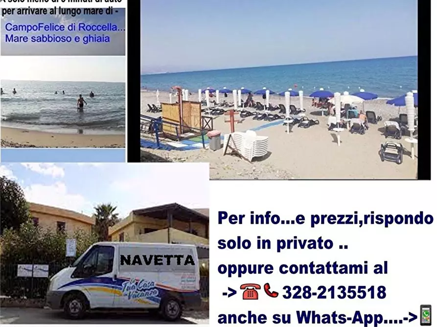 Immagine 5 di Appartamento in affitto  in contrada pistavecchia snc a Campofelice Di Roccella