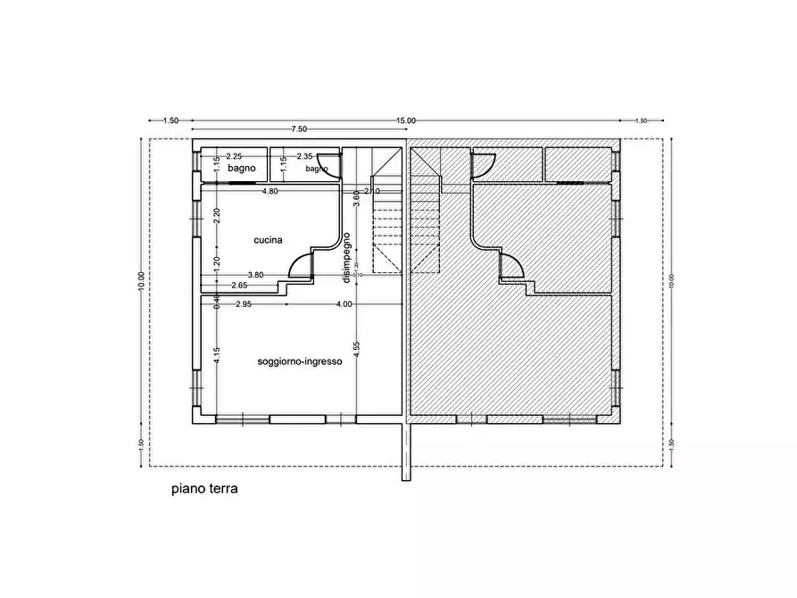 Immagine 5 di Villetta a schiera in vendita  in Via Sarno Palma 1 a Sarno