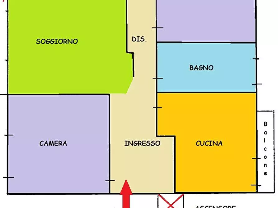 Immagine 13 di Appartamento in affitto  in via Pisana 202 a Scandicci