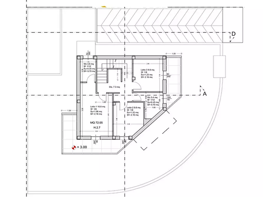Immagine 7 di Villa in vendita  in cicolella 2 a Lecce