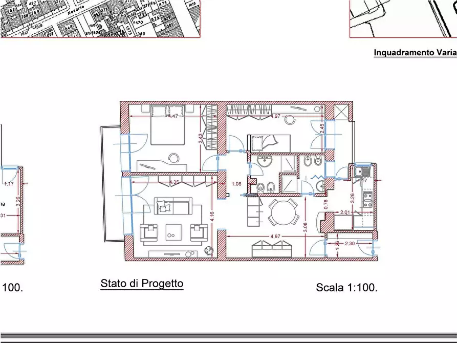 Immagine 6 di Abitazione tipica in affitto  in via mameli 25 a Viareggio