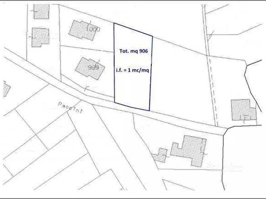 Immagine 1 di Terreno edificabile in vendita  in Via Boreale a Pianella