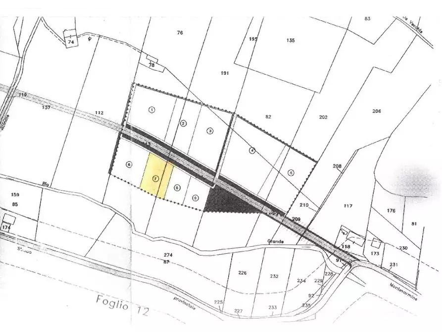 Immagine 2 di Terreno edificabile in vendita  a Massignano