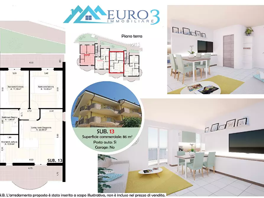 Immagine 6 di Appartamento in vendita  in CONTRADA SAN MARTINO a Ancarano