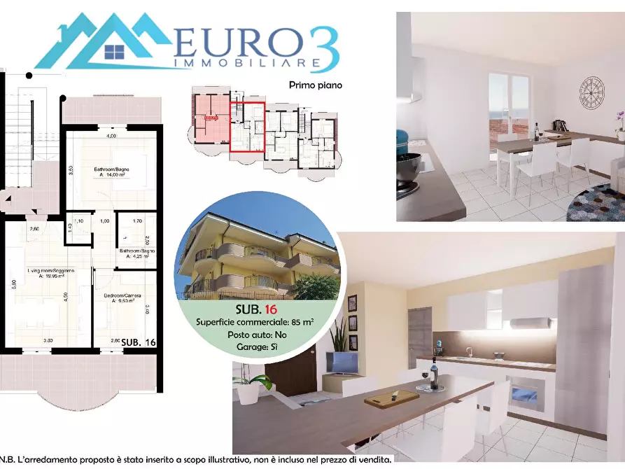 Immagine 7 di Appartamento in vendita  in CONTRADA SAN MARTINO a Ancarano