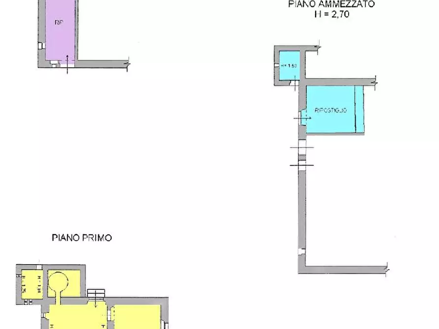 Immagine 2 di Porzione di casa in vendita  in VILLA CURTI a Ascoli Piceno