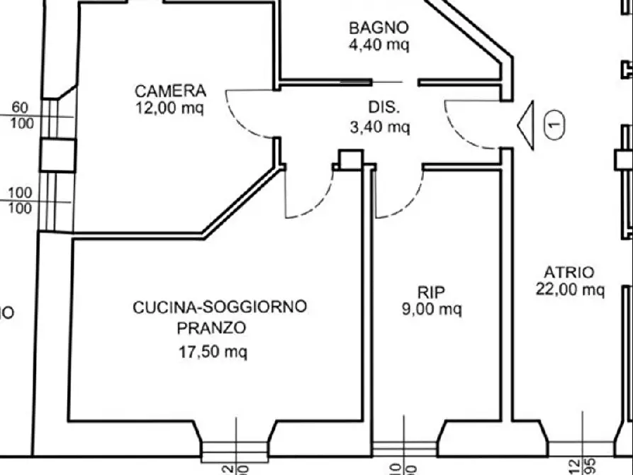 Immagine 3 di Appartamento in vendita  in VIA ANNUNZIATA a Pesaro