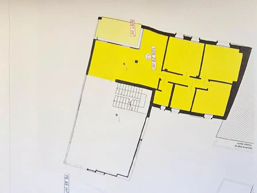 Immagine 6 di Appartamento in vendita  in VIA PASSERI a Pesaro