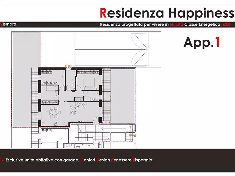 Immagine 7 di Appartamento in vendita  in VIA TAMIGI a Pesaro
