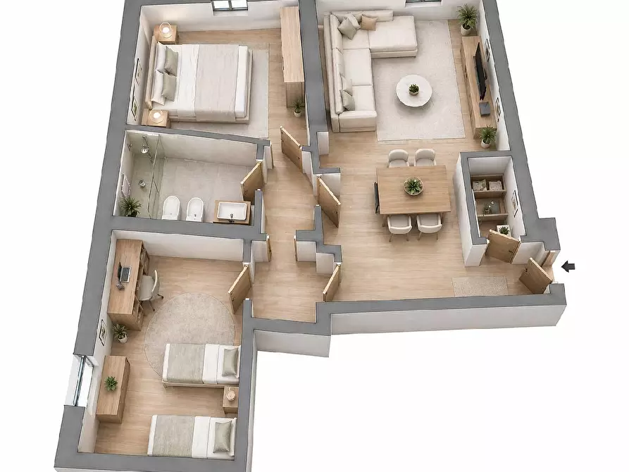 Immagine 1 di Appartamento in vendita  in VIA DELLA MATERNITA' a Pesaro